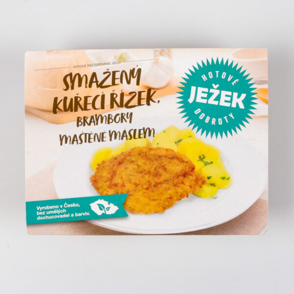 Kuřecí řízek, vařený brambor s máslem - Image 2
