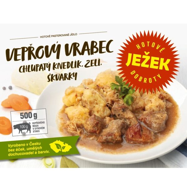 Vepřový vrabec, chlupaté knedlíky se zelím a škvarky - Image 2